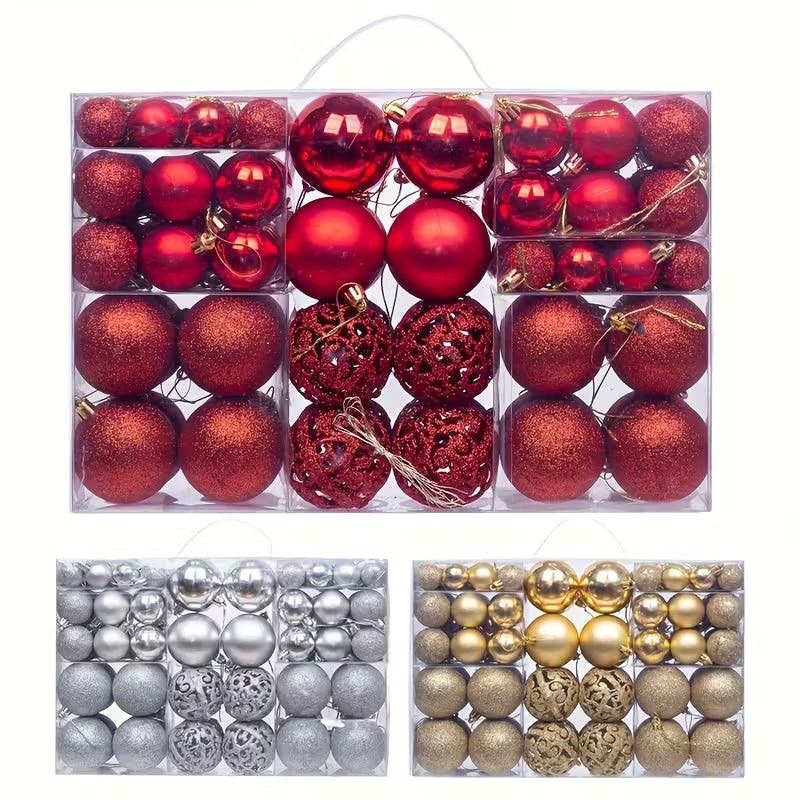 Holiday Christmas Decorative Balls