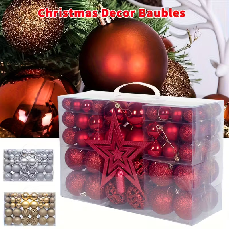 Holiday Christmas Decorative Balls