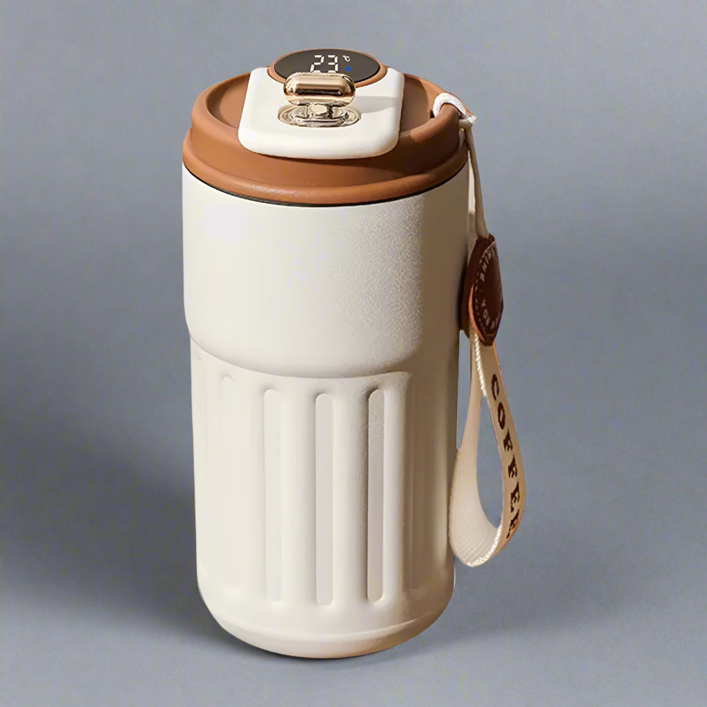 Smart Thermos Bottle LED Temperature Display Coffee Cup 316 Stainless Steel Tumbler Mug Portable Vacuum Flasks Thermoses